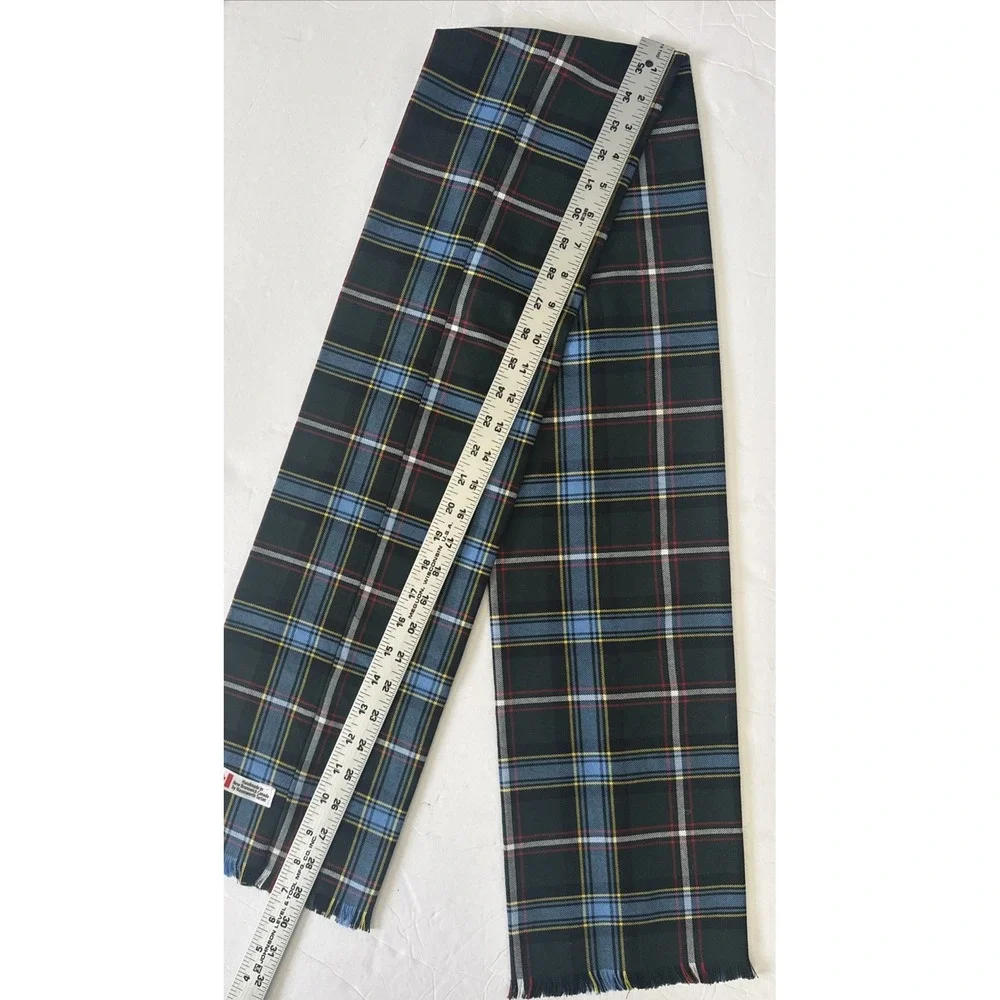 Nasonworth Tartan Handmade Scarf Blue Plaid New Brunswick Labrador 58